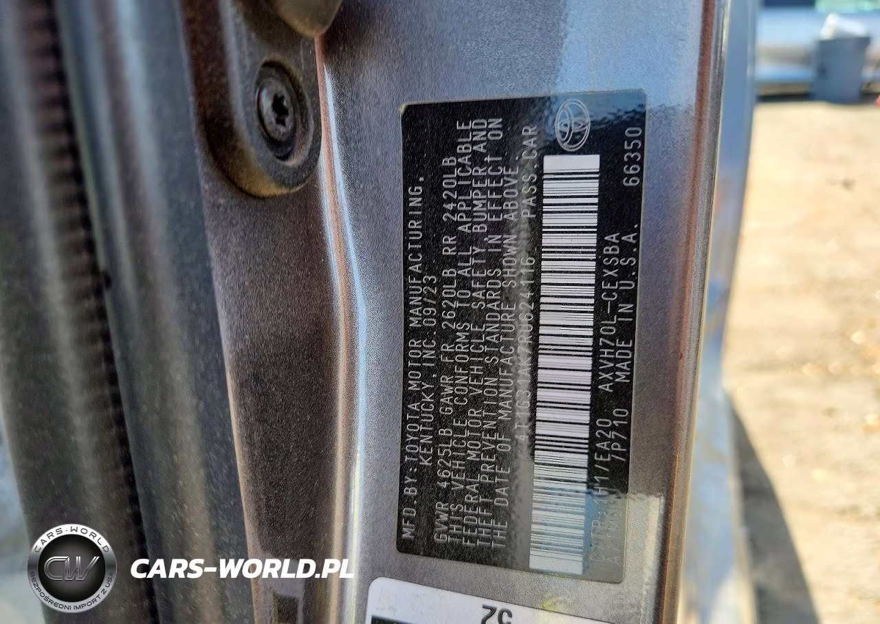 2024 Toyota Camry Hybrid Se VIN:4T1G31AK7RU624116 - 12