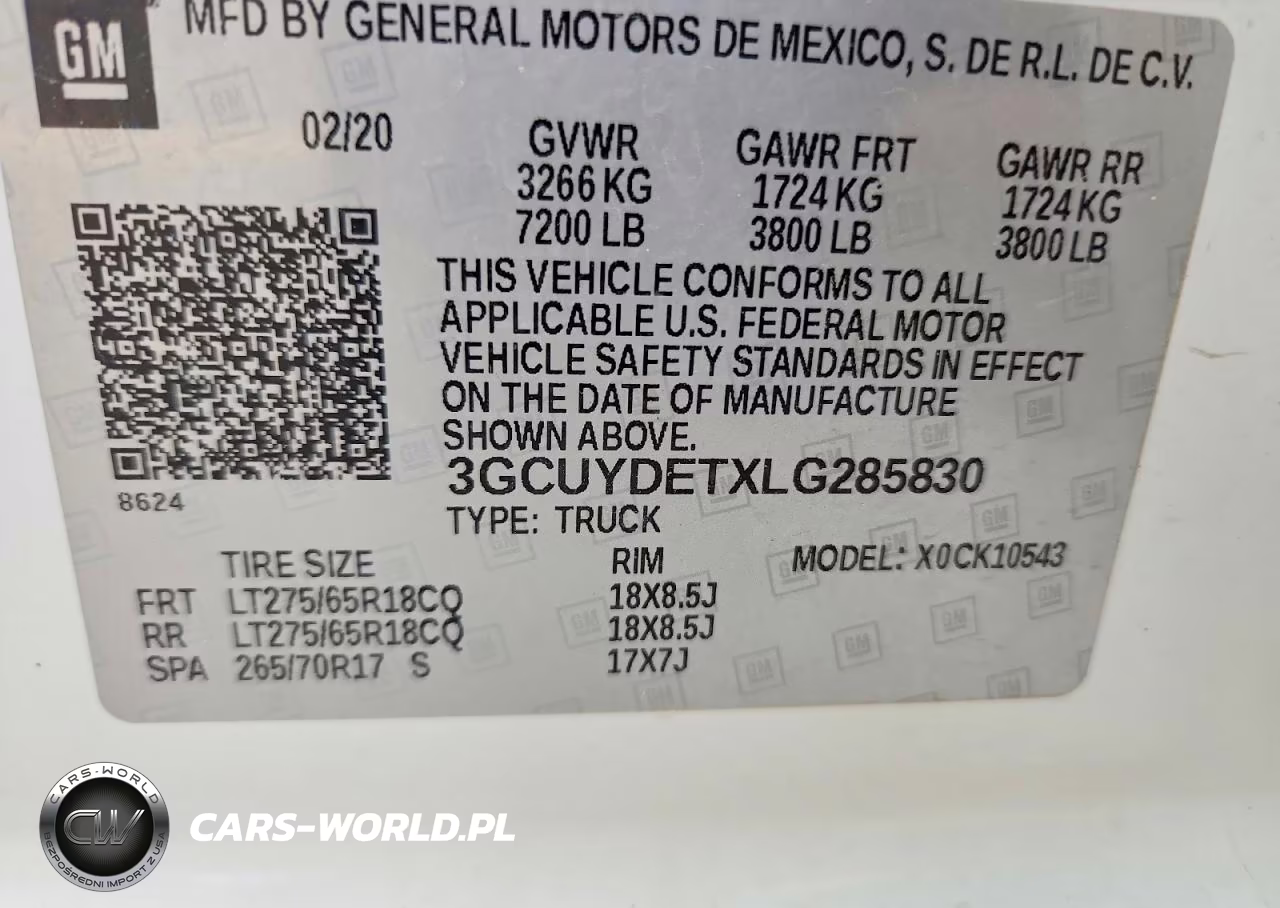 2020 Chevrolet Silverado K1500 Lt VIN:3GCUYDETXLG285830 - 12