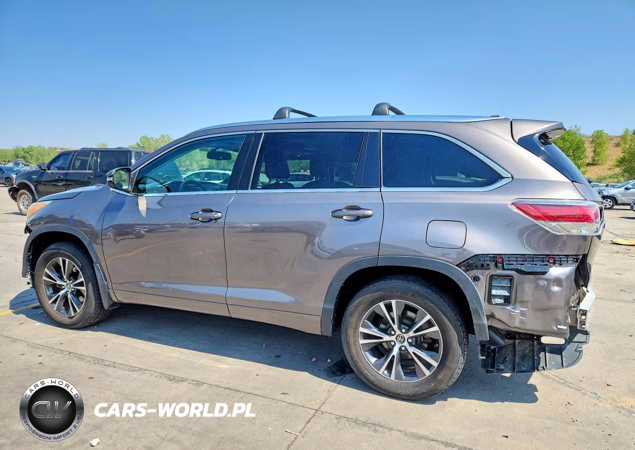 2016 Toyota Highlander Xle VIN:5TDJKRFH8GS267359 - 2
