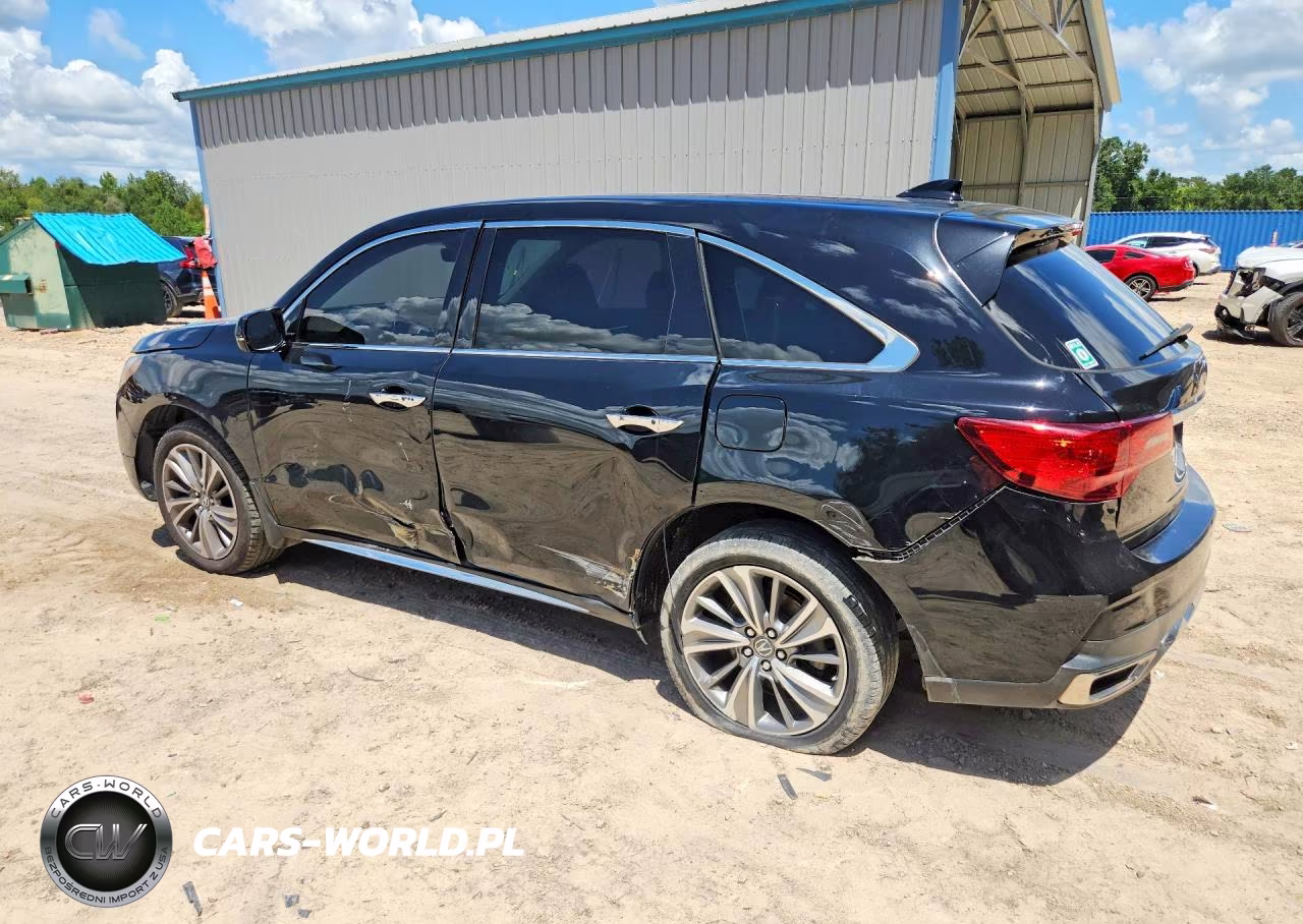 2017 Acura Mdx Technology VIN:5FRYD3H58HB008464 - 2