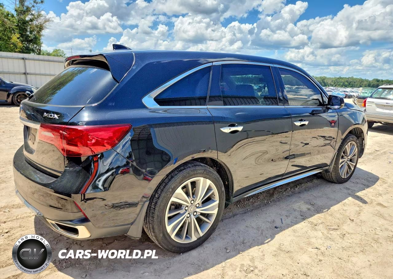 2017 Acura Mdx Technology VIN:5FRYD3H58HB008464 - 3