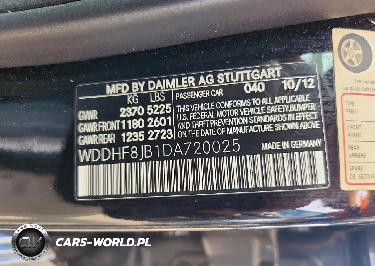 2013 Mercedes-Benz E 350 4Matic VIN:WDDHF8JB1DA720025 - 12