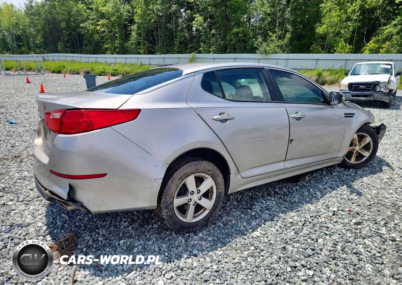 2015 Kia Optima Lx VIN:5XXGM4A73FG471427 - 3
