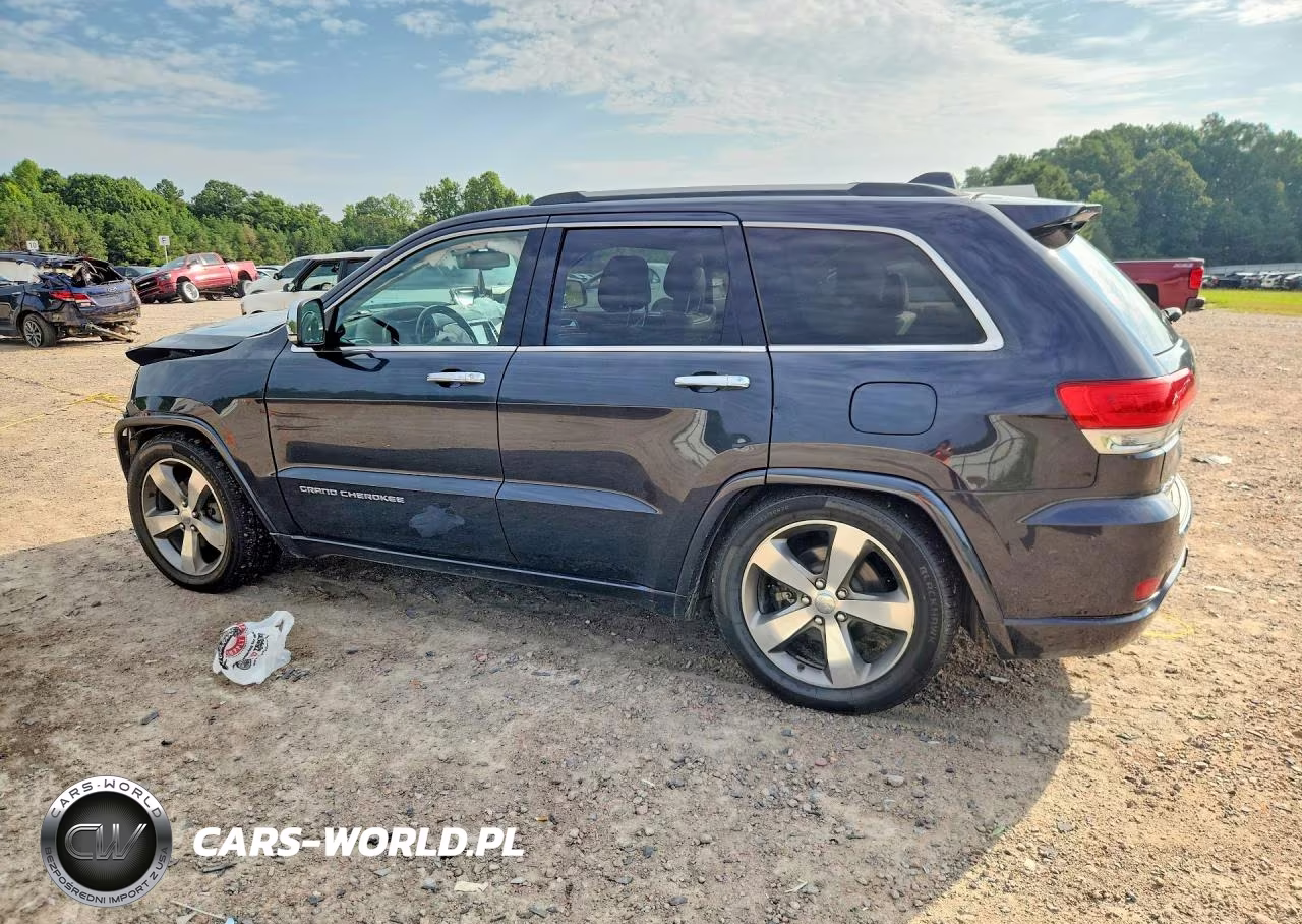 2014 Jeep Grand Cherokee Overland VIN:1C4RJFCG2EC399581 - 2