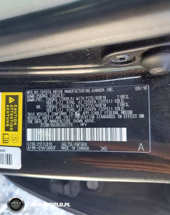 2011 Lexus Rx 350 VIN:2T2BK1BA3BC082776 - 13