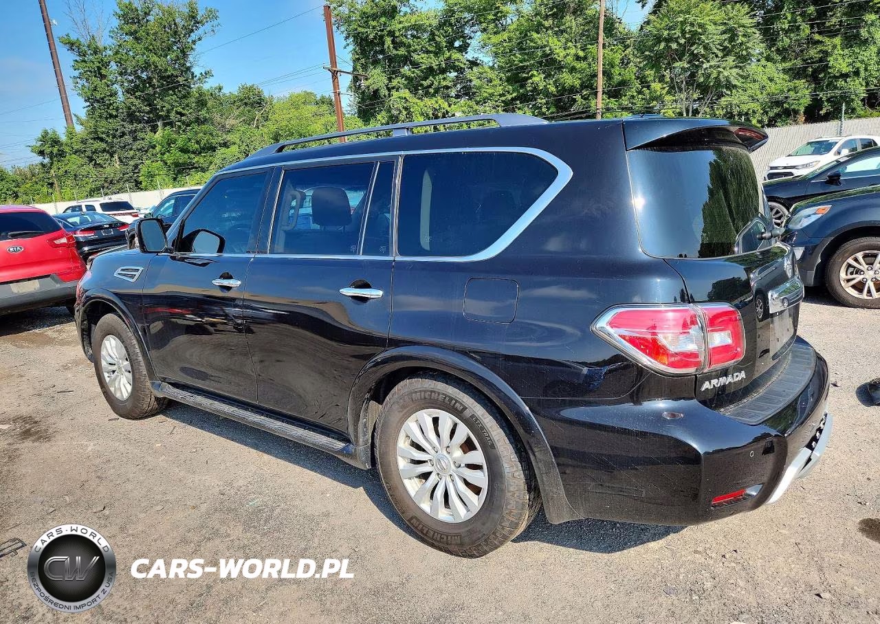 2017 Nissan Armada Sv VIN:JN8AY2NC3H9508308 - 2