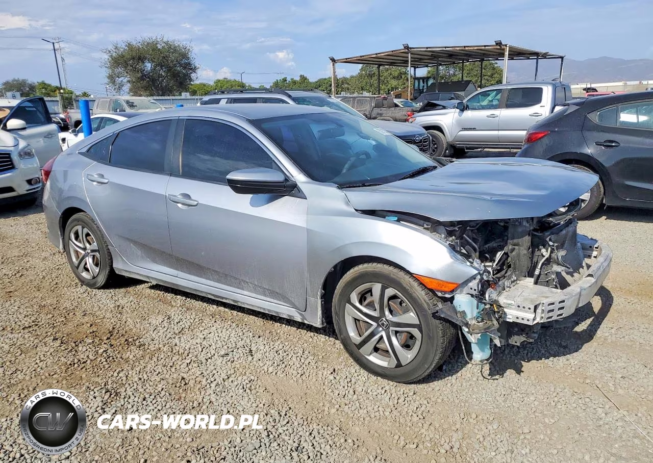 2018 Honda Civic Lx VIN:2HGFC2F57JH543795 - 4