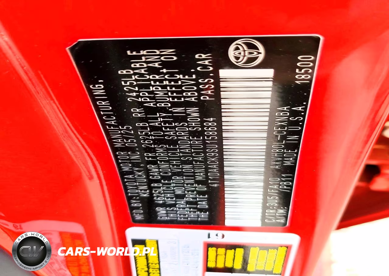 2025 Toyota Camry Le VIN:4T1DAACK9SU158684 - 12