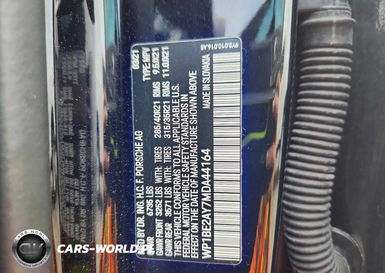 2021 Porsche Cayenne E Hybrid Coupe VIN:WP1BE2AY7MDA44164 - 13