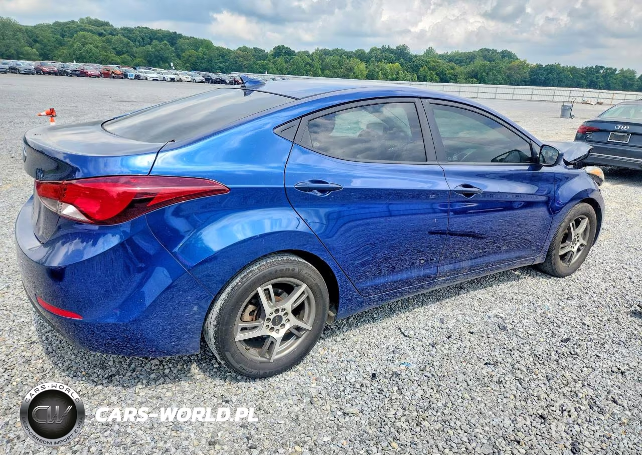 2016 Hyundai Elantra Se VIN:5NPDH4AE6GH779283 - 3