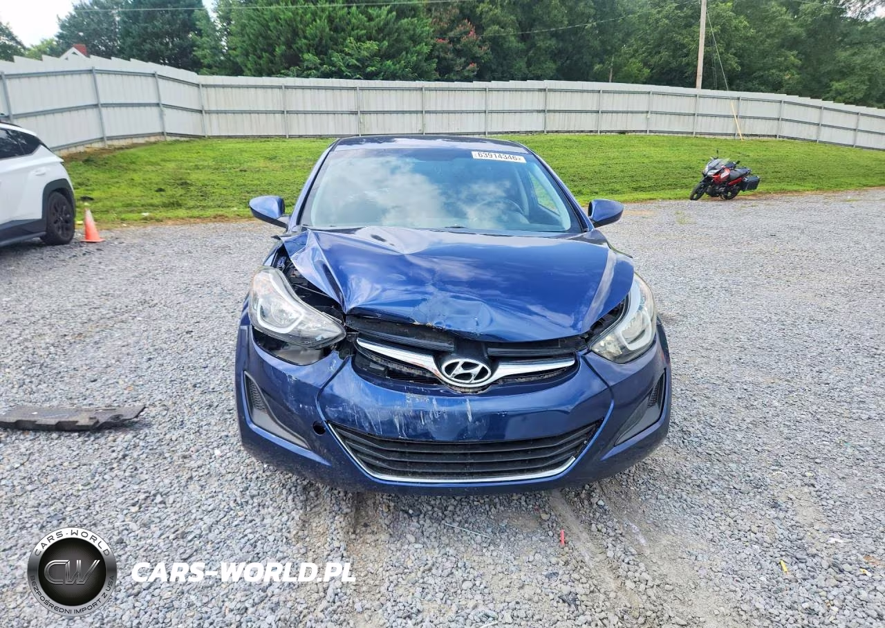 2016 Hyundai Elantra Se VIN:5NPDH4AE6GH779283 - 5