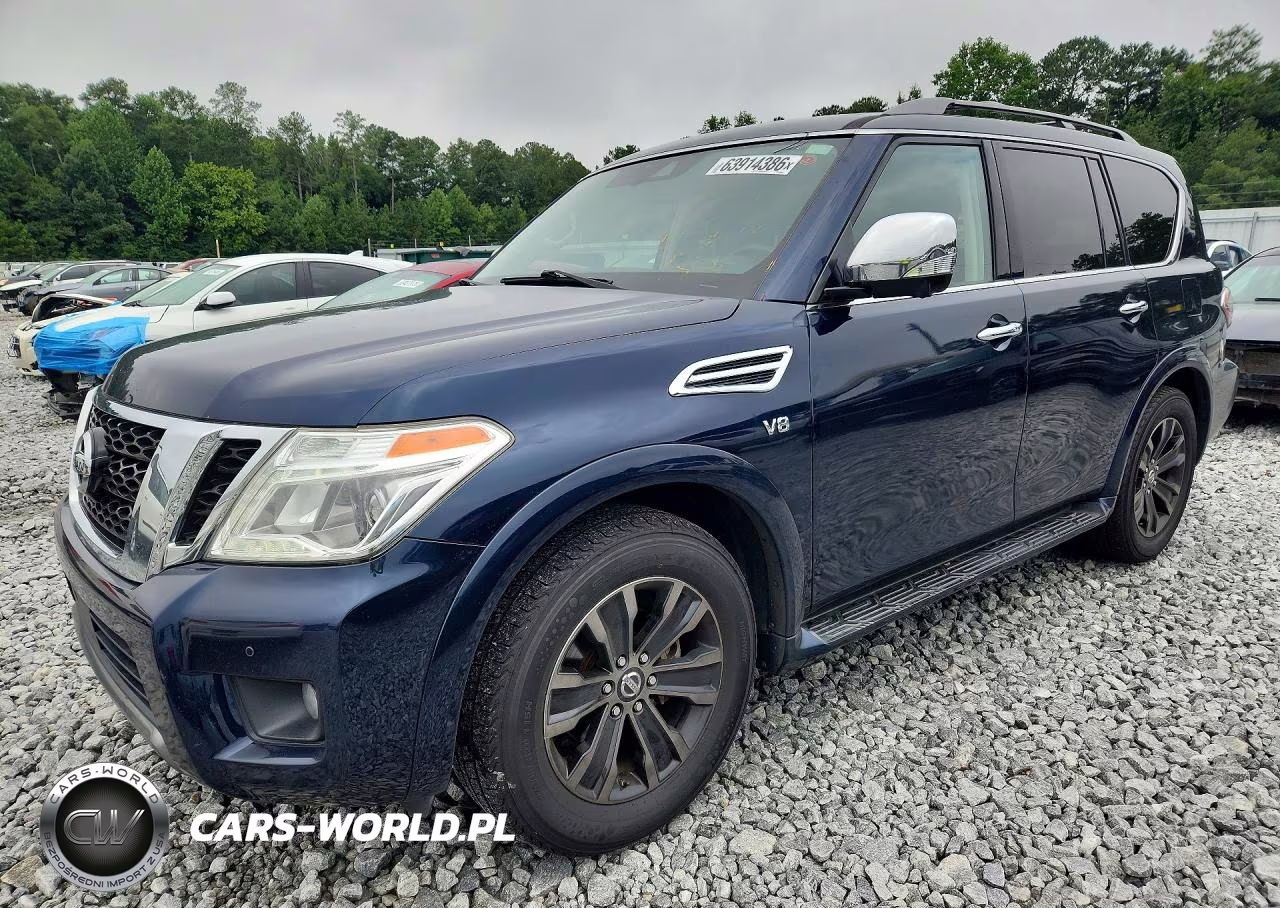 2019 Nissan Armada Sv VIN:JN8AY2ND6K9088902 - 1