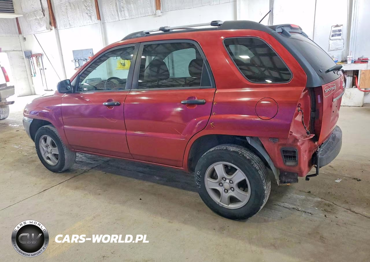 2008 Kia Sportage Lx VIN:KNDJF724387470473 - 2