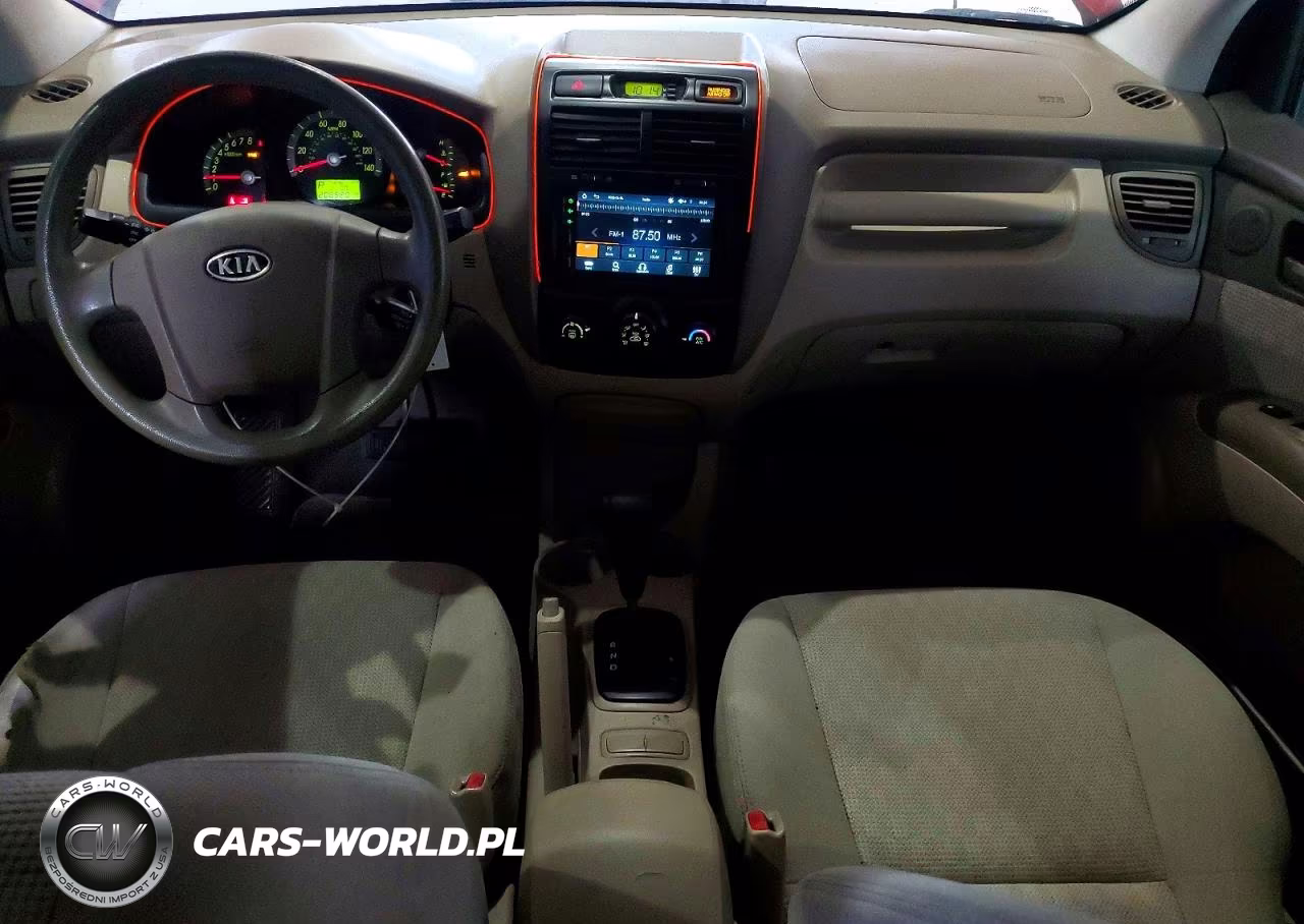 2008 Kia Sportage Lx VIN:KNDJF724387470473 - 8