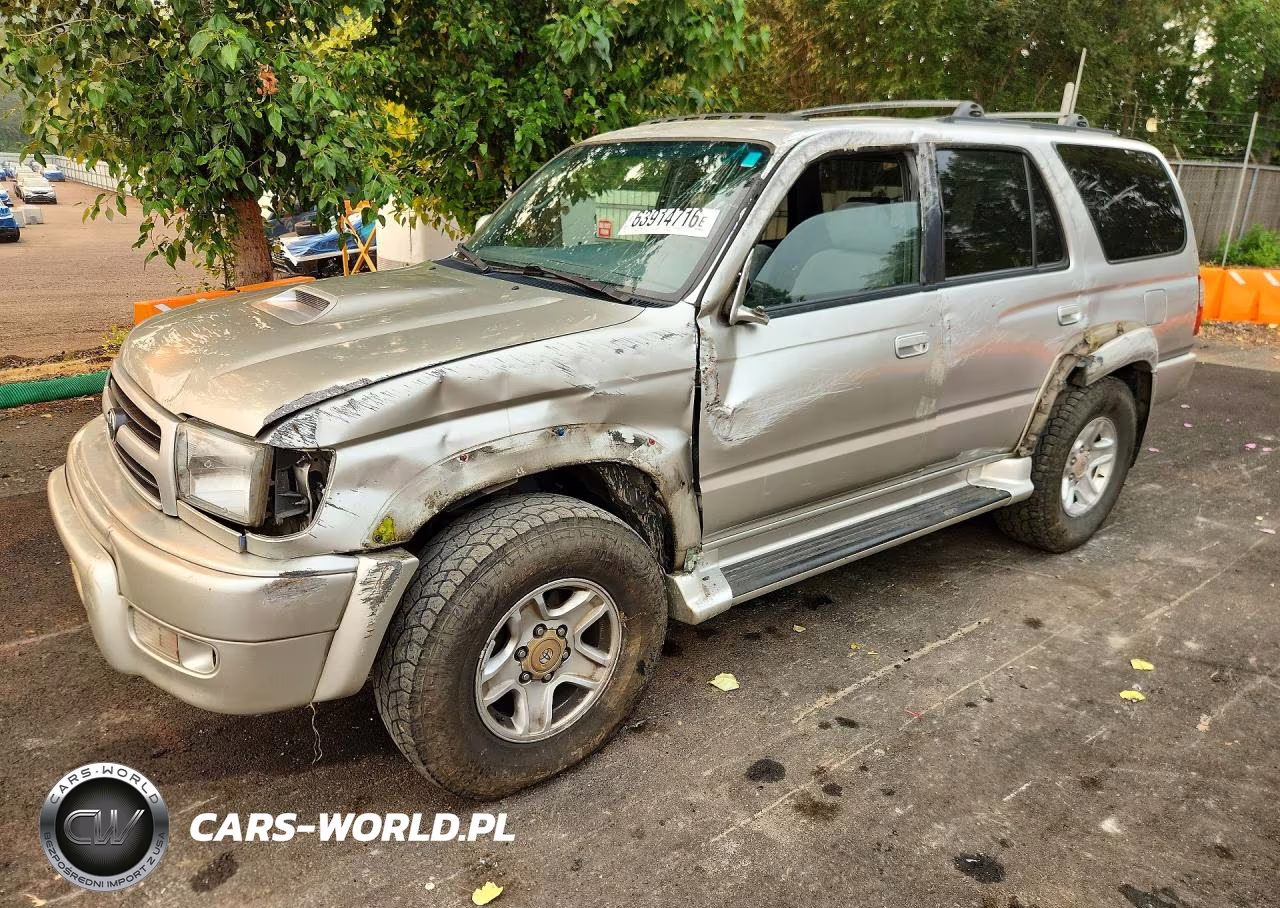 2000 Toyota 4Runner Sr5 VIN:JT3HN86RXY0308804 - 1