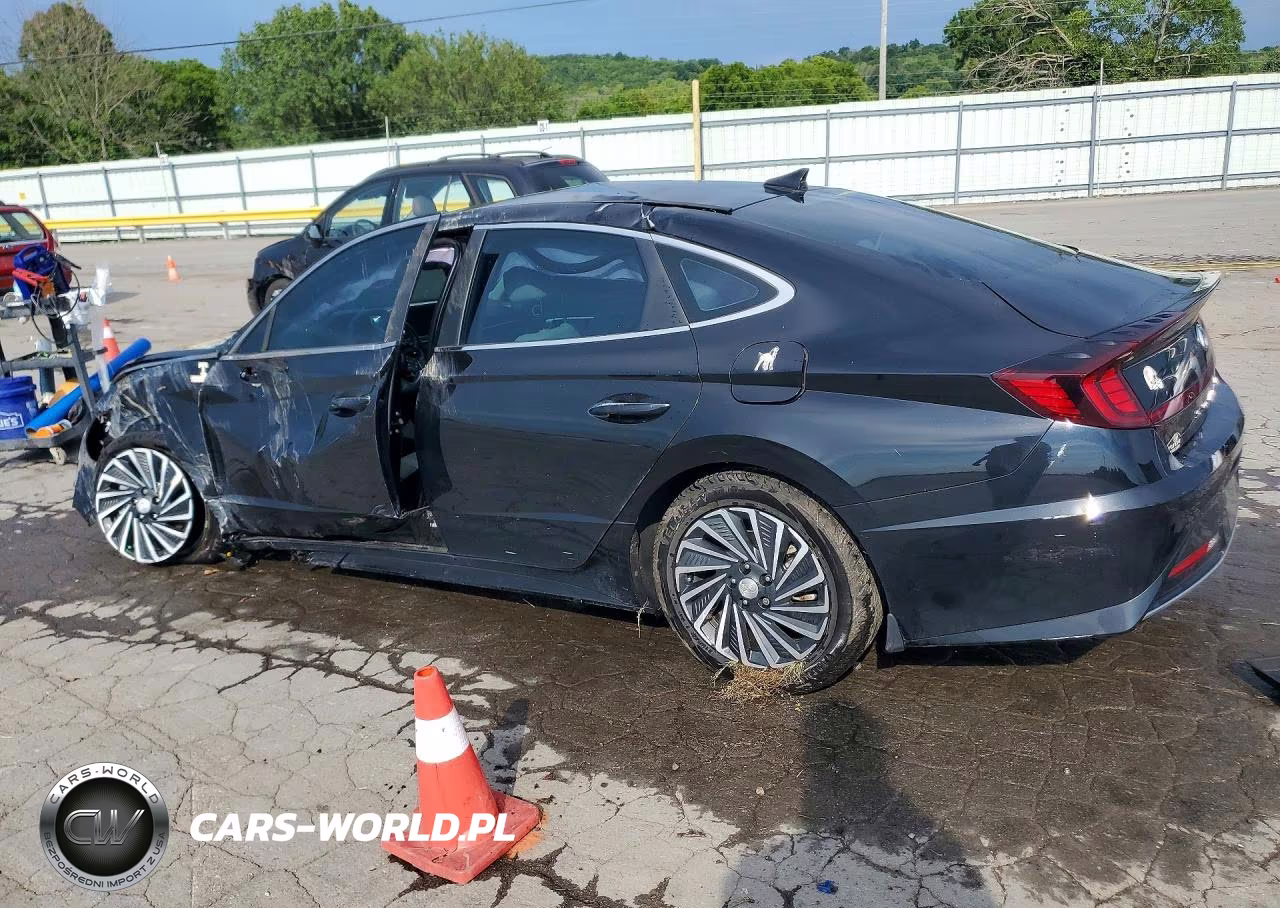 2021 Hyundai Sonata Hybrid Sel VIN:KMHL34JJ2MA034150 - 2