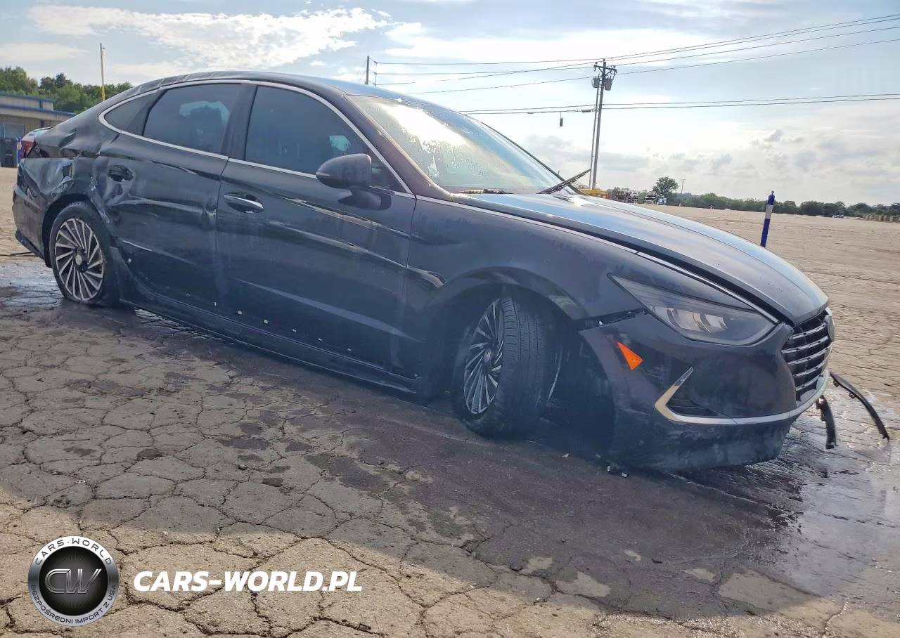 2021 Hyundai Sonata Hybrid Sel VIN:KMHL34JJ2MA034150 - 4