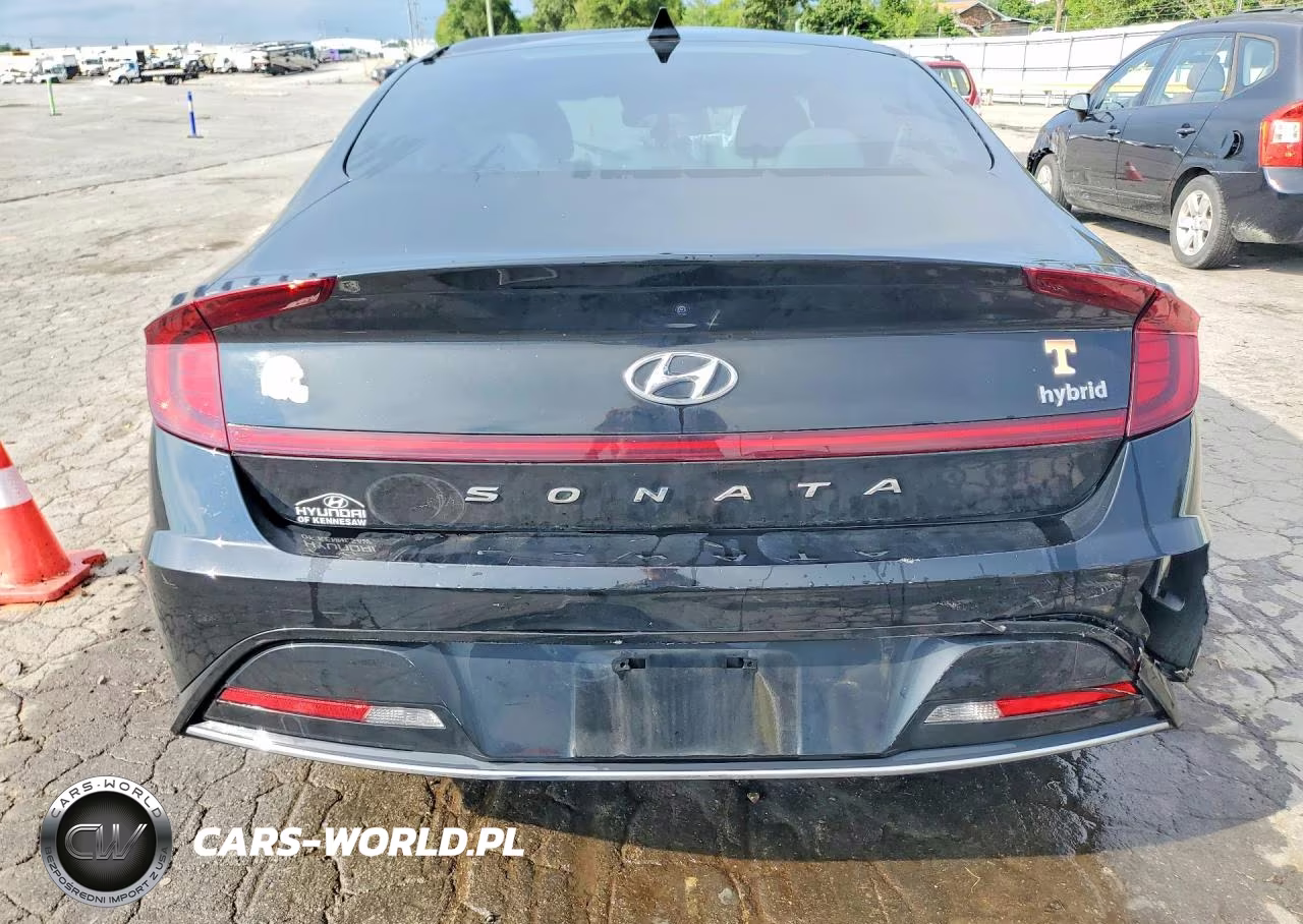 2021 Hyundai Sonata Hybrid Sel VIN:KMHL34JJ2MA034150 - 6