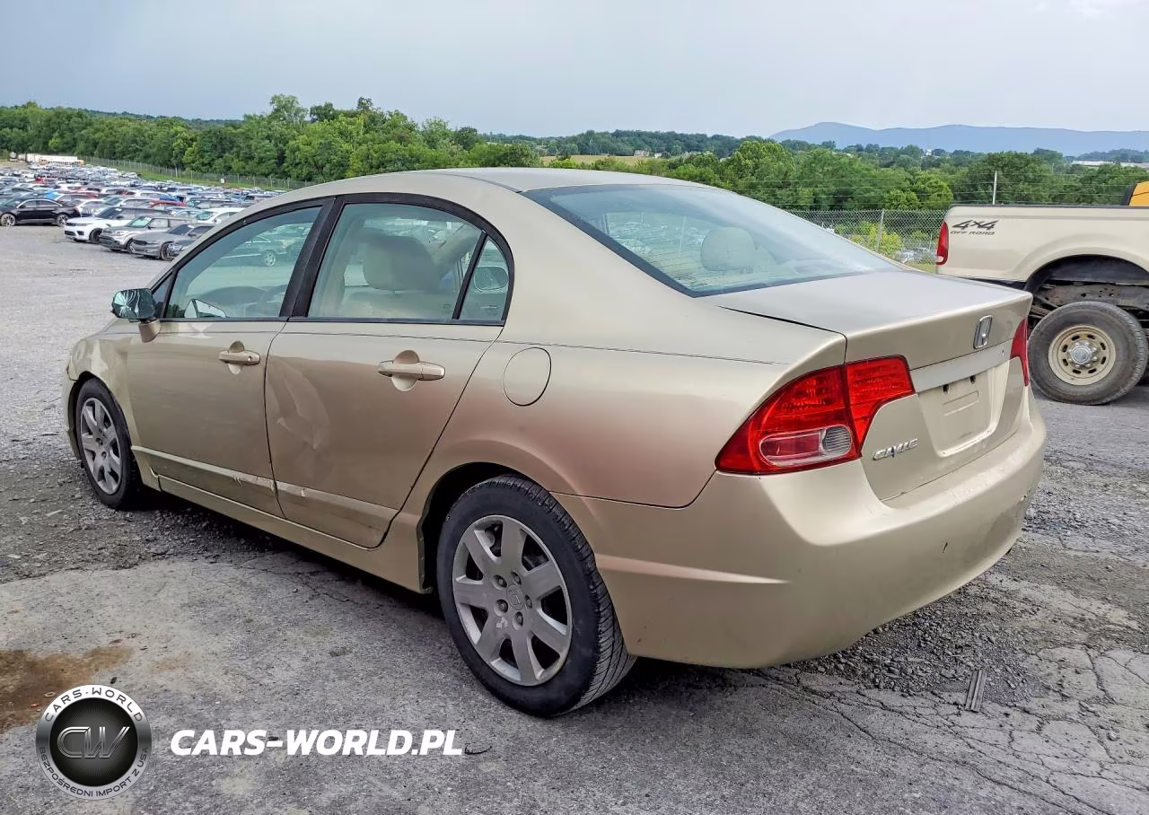 2008 Honda Civic Lx VIN:1HGFA16588L095645 - 2