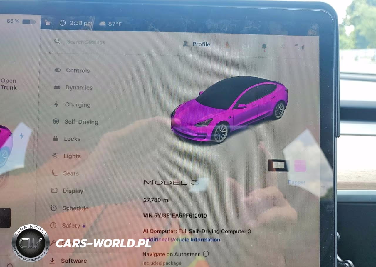 2023 Tesla Model 3 VIN:5YJ3E1EA5PF612910 - 9