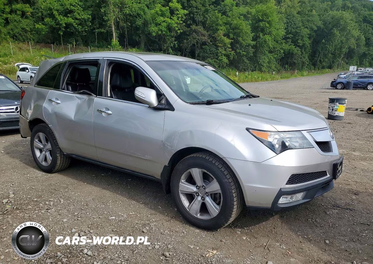 2013 Acura Mdx Technology VIN:2HNYD2H41DH503204 - 4