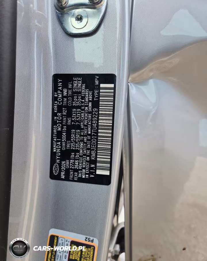 2026 Hyundai Tucson Hybrid Limited VIN:KM8JEDD17TU489229 - 13