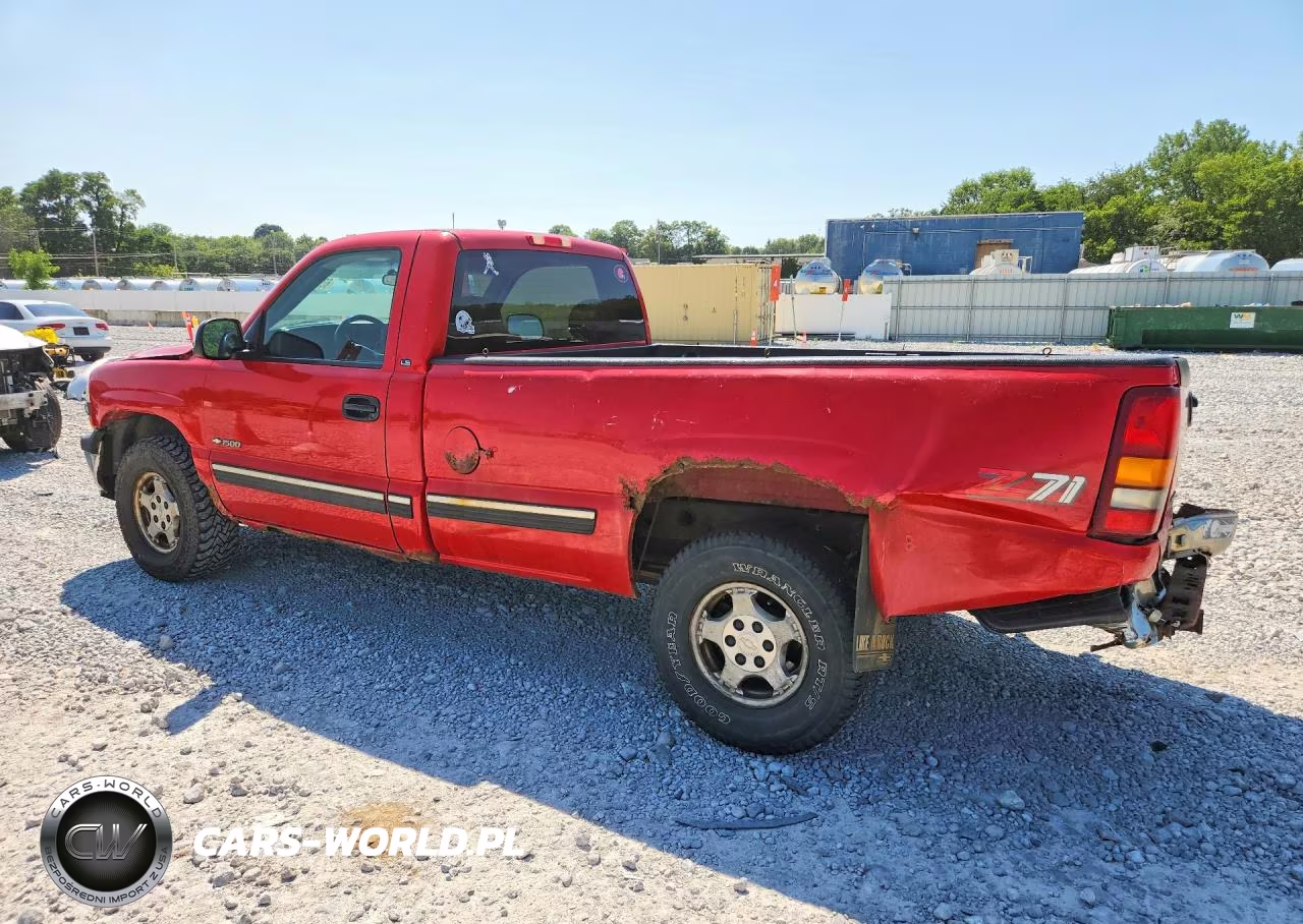 1999 Chevrolet Silverado K1500 VIN:1GCEK14T8XE108843 - 2