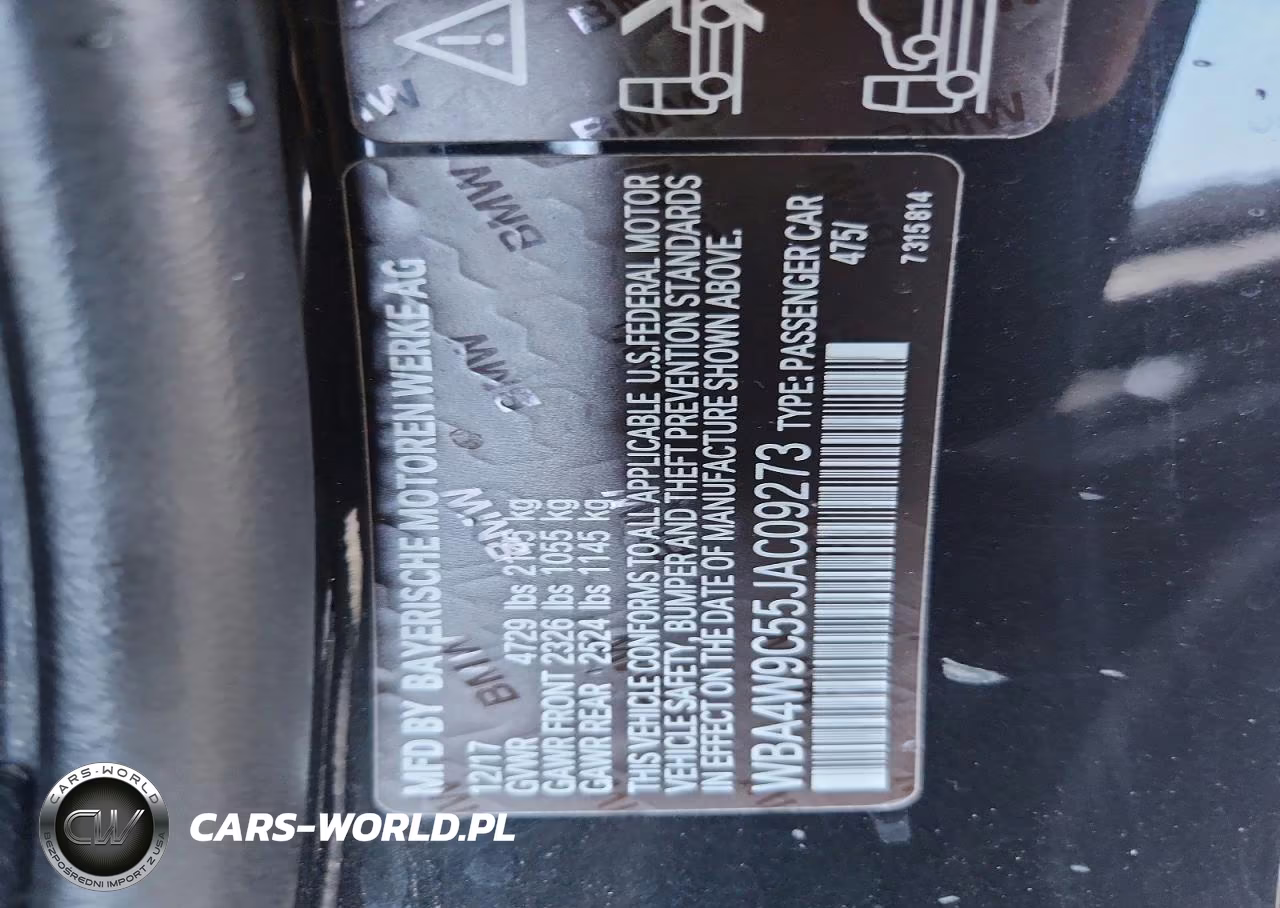 2018 BMW 440Xi VIN:WBA4W9C55JAC09273 - 13