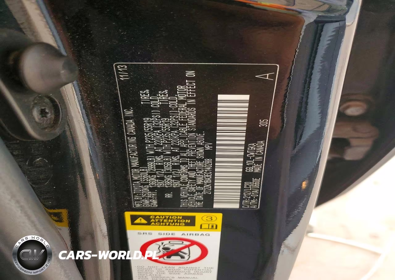 2014 Lexus Rx 350 Base VIN:2T2ZK1BA3EC140288 - 12