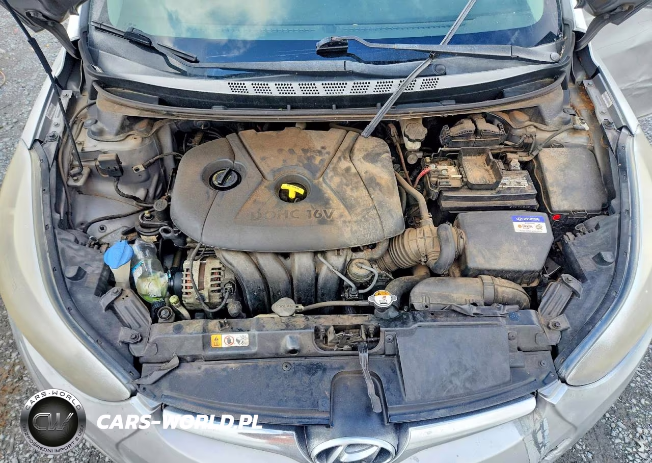 2014 Hyundai Elantra Se VIN:KMHDH4AE9EU173507 - 11