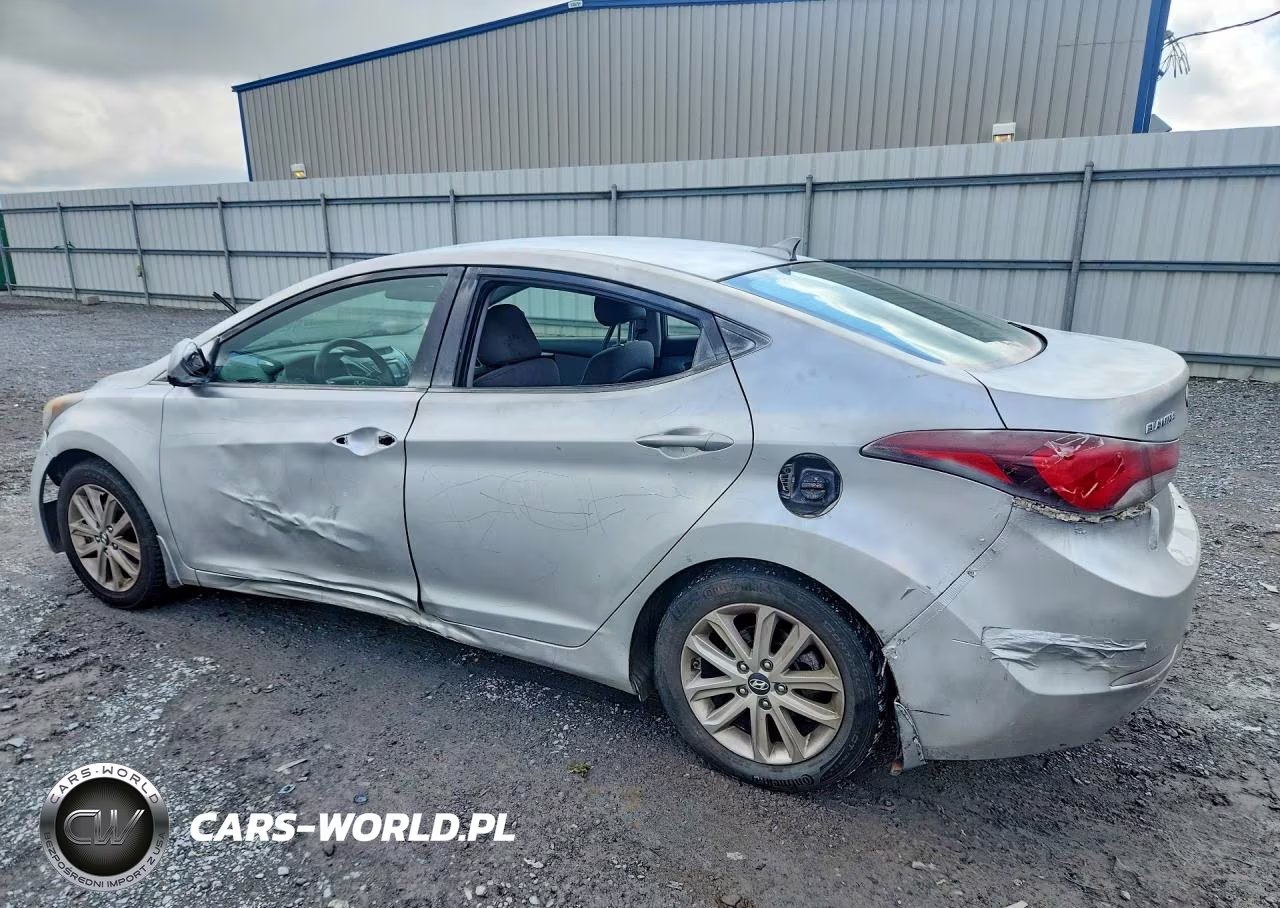 2014 Hyundai Elantra Se VIN:KMHDH4AE9EU173507 - 2