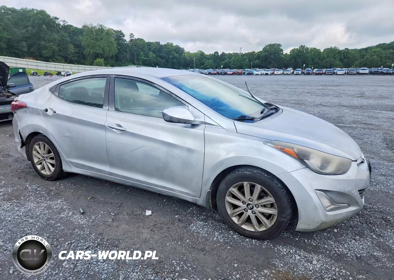 2014 Hyundai Elantra Se VIN:KMHDH4AE9EU173507 - 4