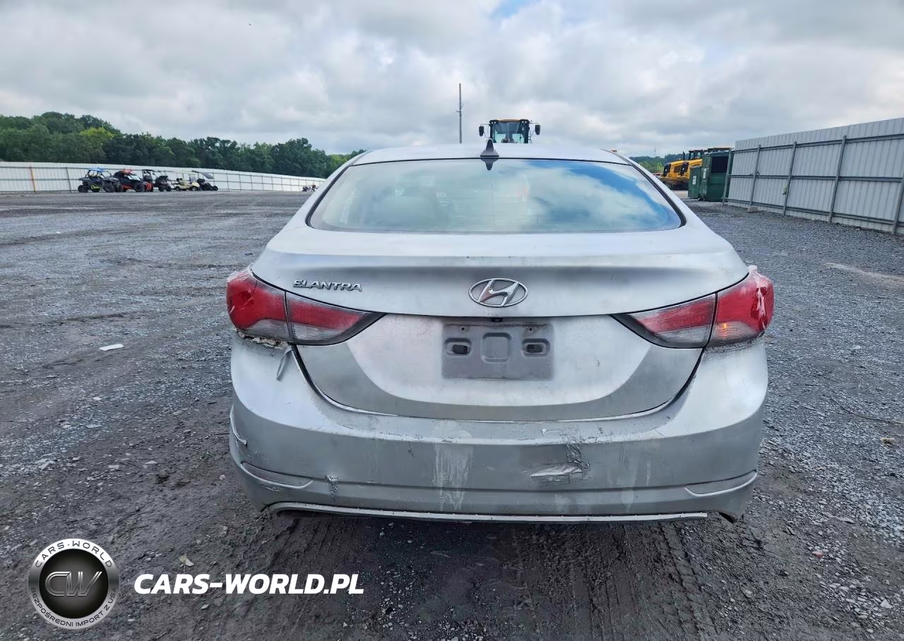 2014 Hyundai Elantra Se VIN:KMHDH4AE9EU173507 - 6