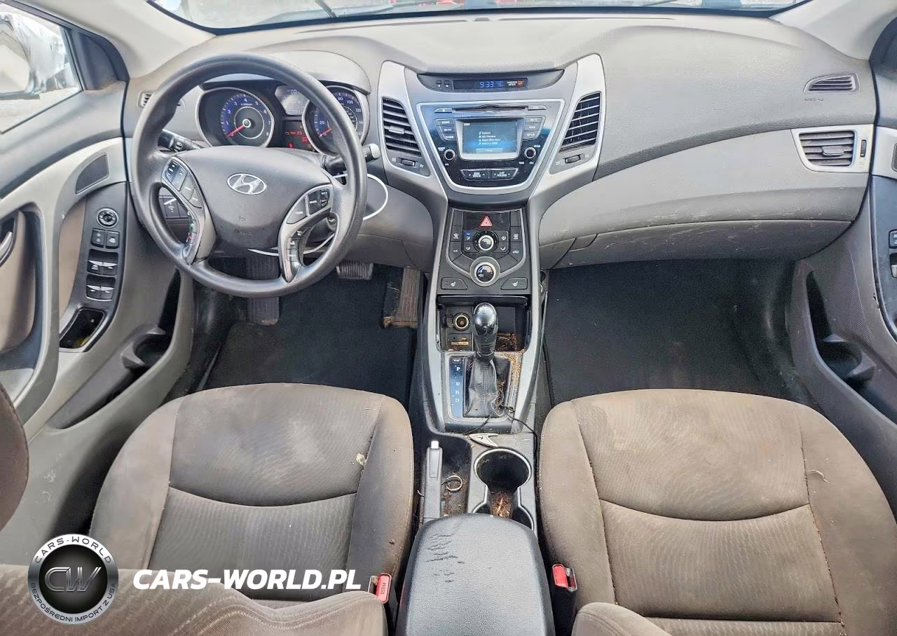 2014 Hyundai Elantra Se VIN:KMHDH4AE9EU173507 - 8