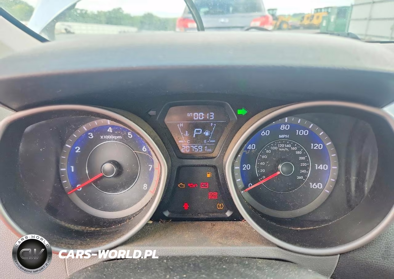 2014 Hyundai Elantra Se VIN:KMHDH4AE9EU173507 - 9