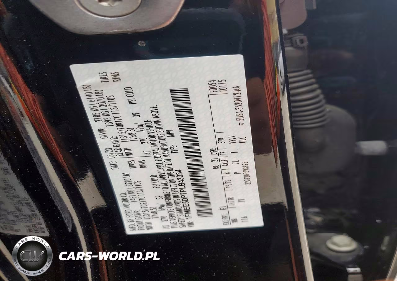 2023 Ford Bronco Base VIN:1FMEE5DP7PLB43334 - 12