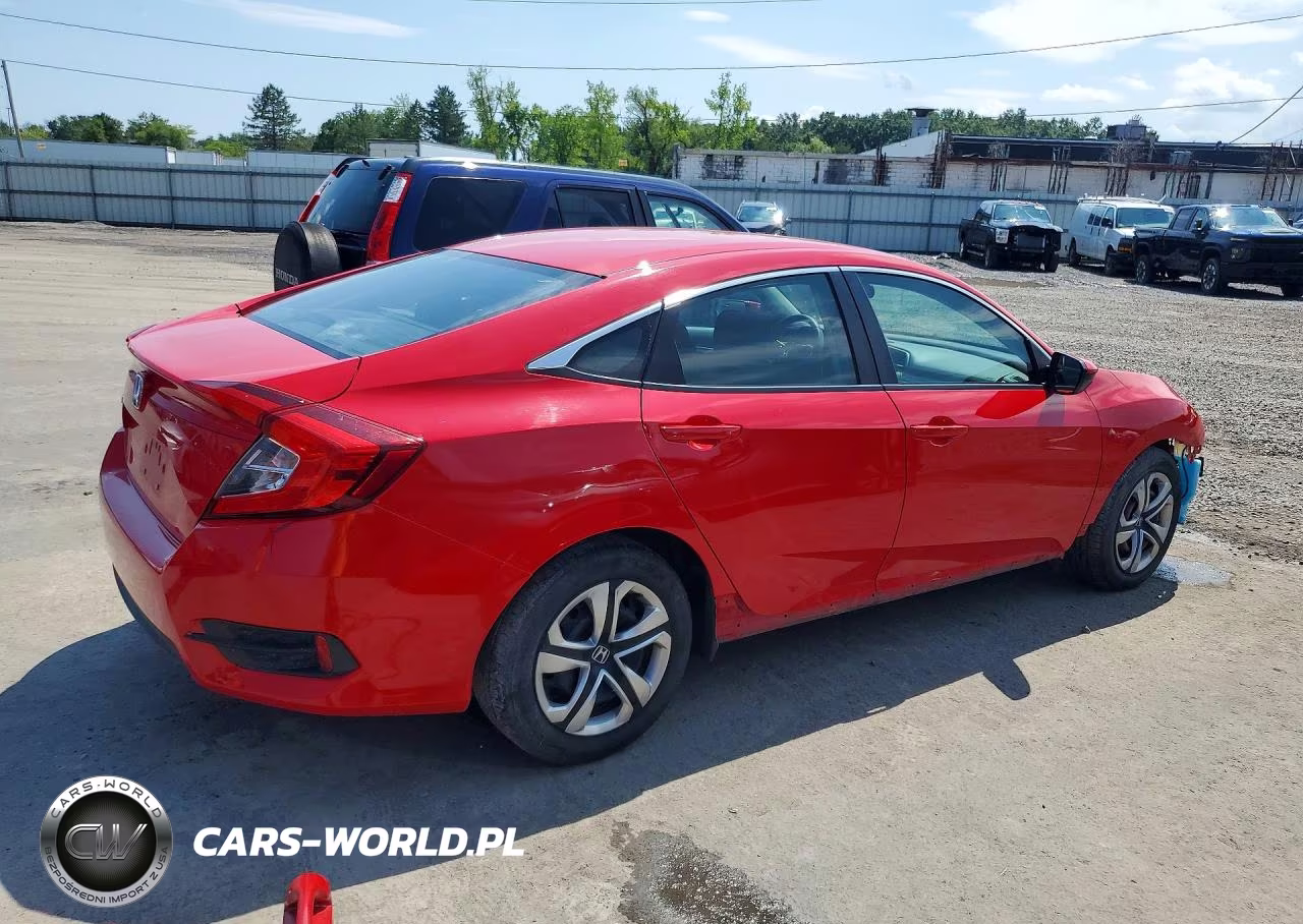 2018 Honda Civic Lx VIN:2HGFC2F5XJH548117 - 3