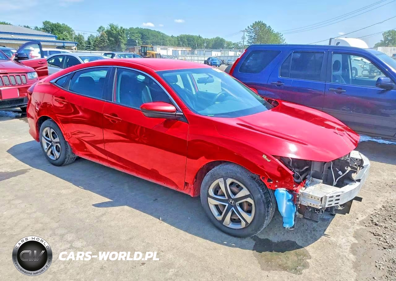 2018 Honda Civic Lx VIN:2HGFC2F5XJH548117 - 4