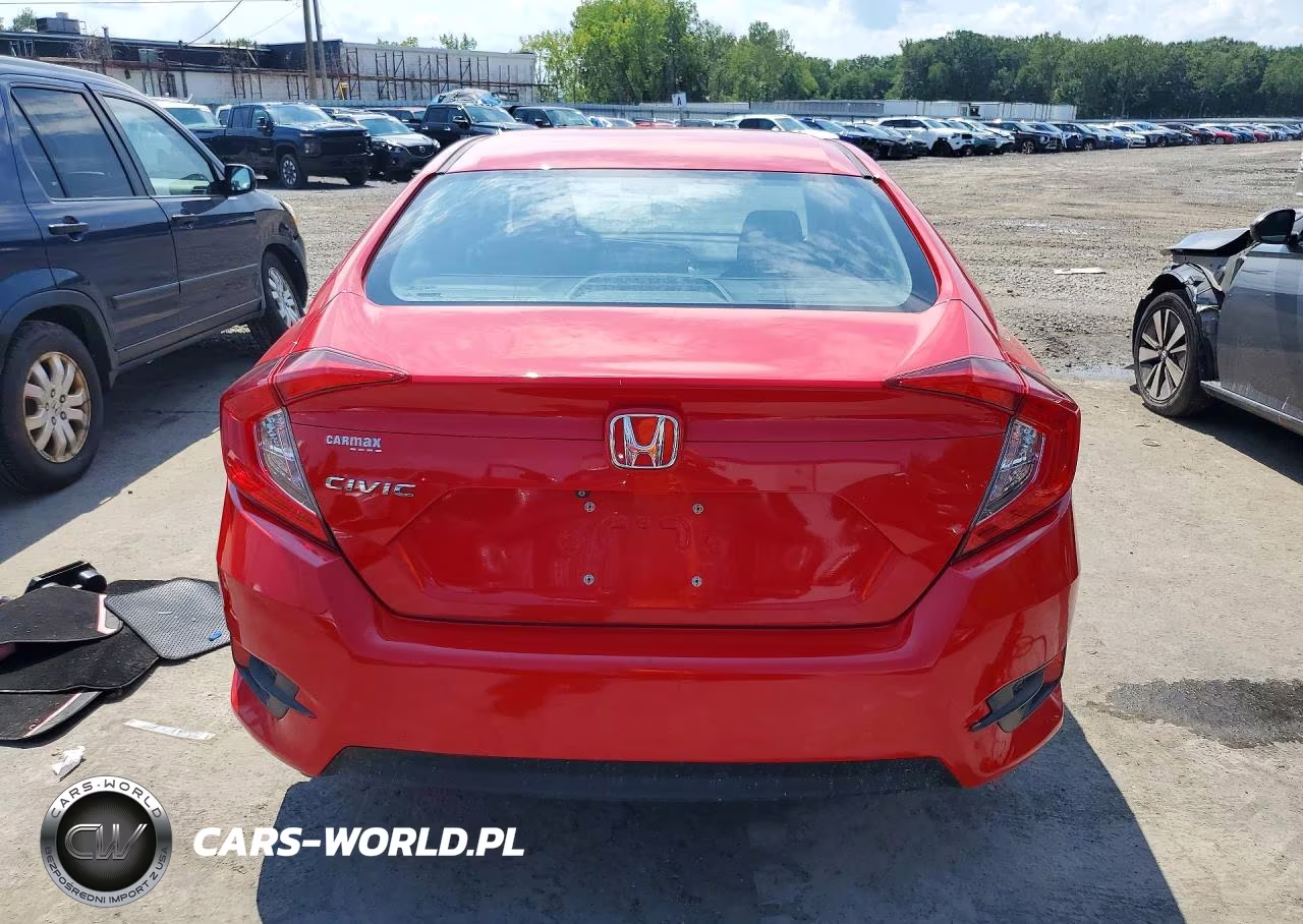2018 Honda Civic Lx VIN:2HGFC2F5XJH548117 - 6
