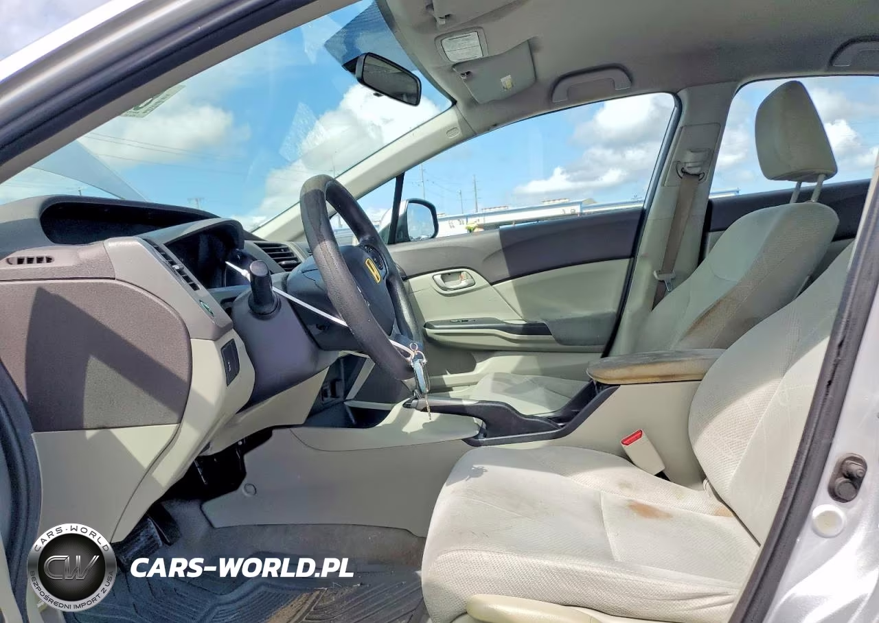 2012 Honda Civic Lx VIN:19XFB2F51CE016092 - 7