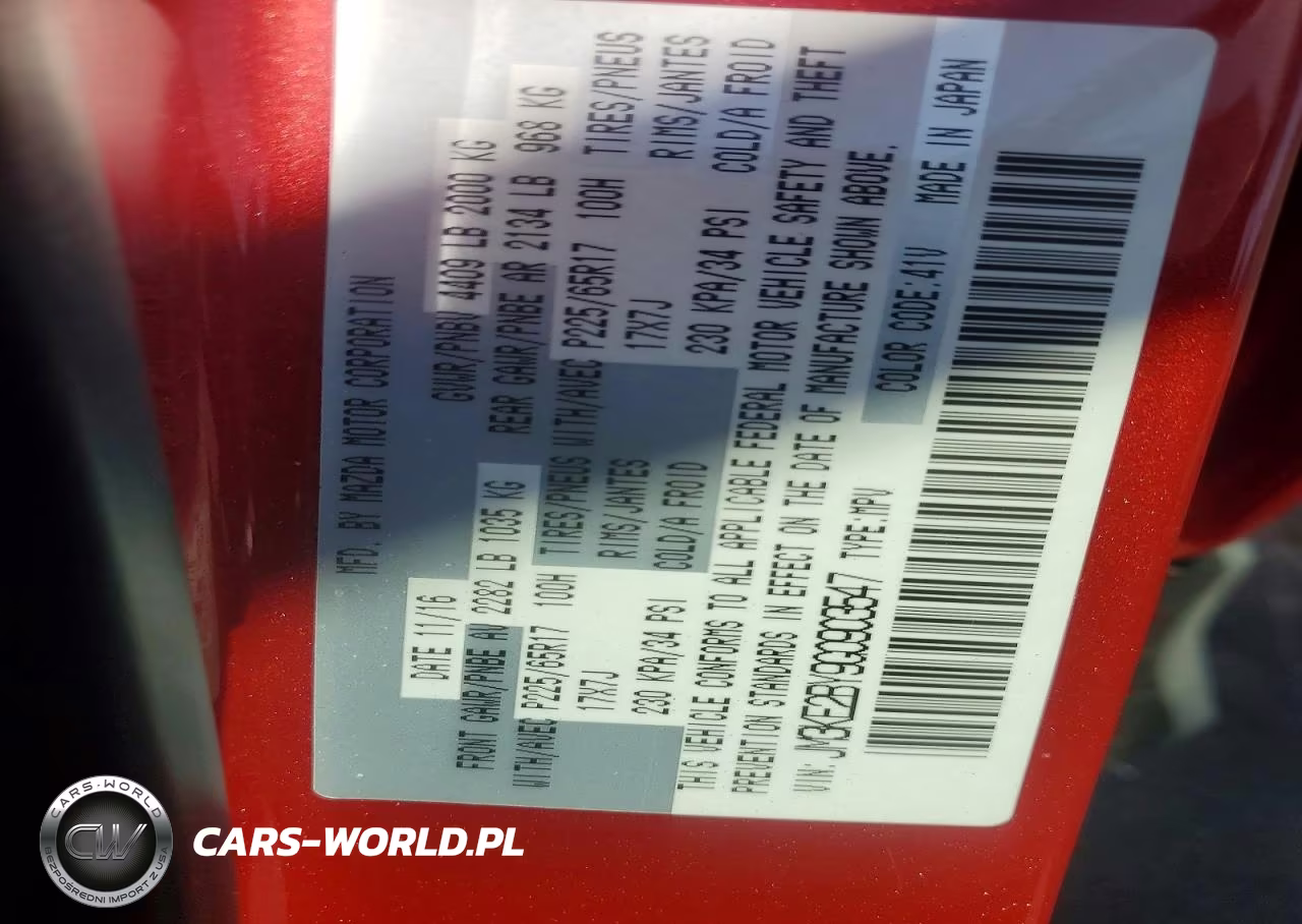 2016 Mazda Cx-5 Sport VIN:JM3KE2BY9G0903547 - 13