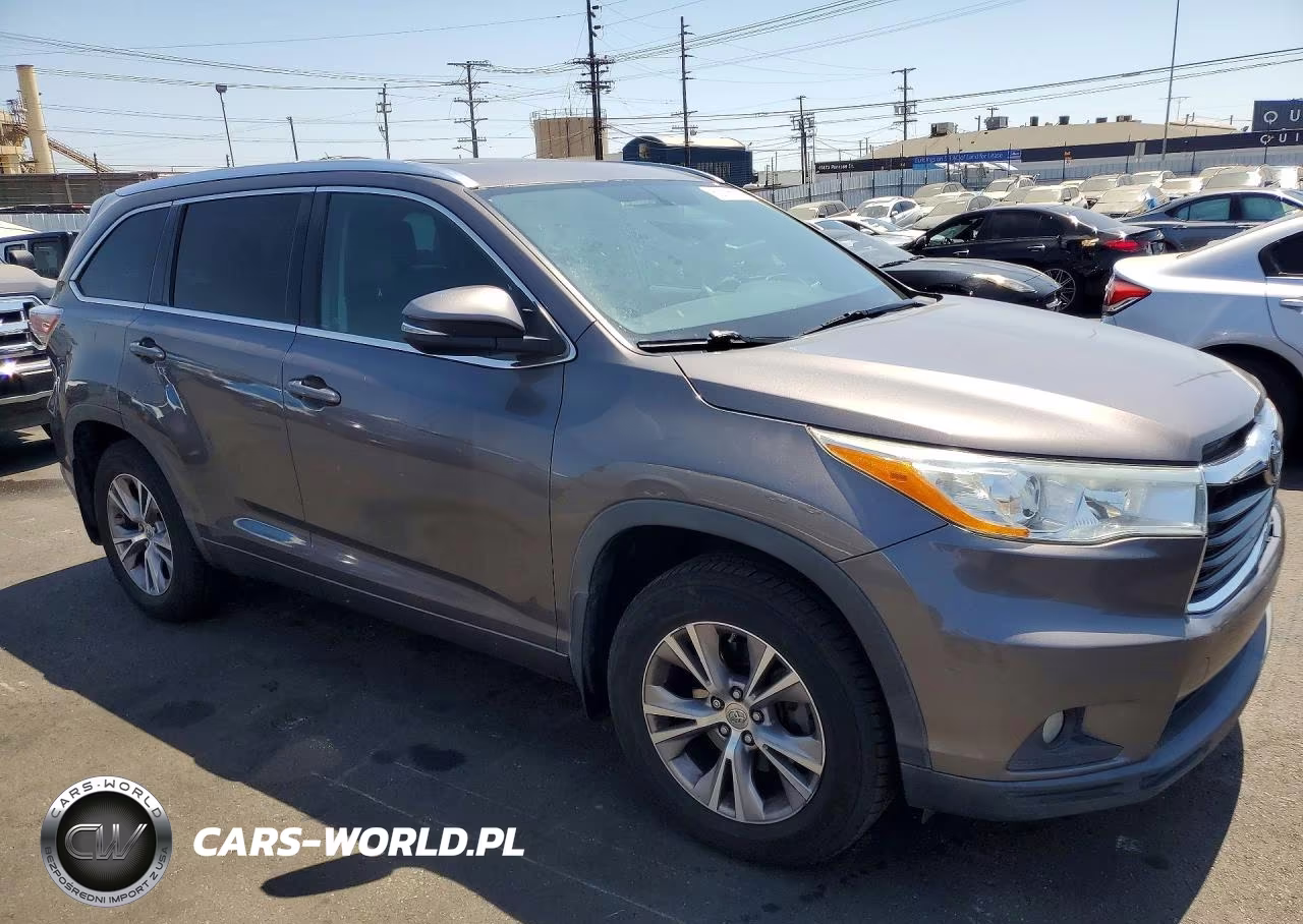 2014 Toyota Highlander Xle VIN:5TDJKRFH6ES018393 - 4