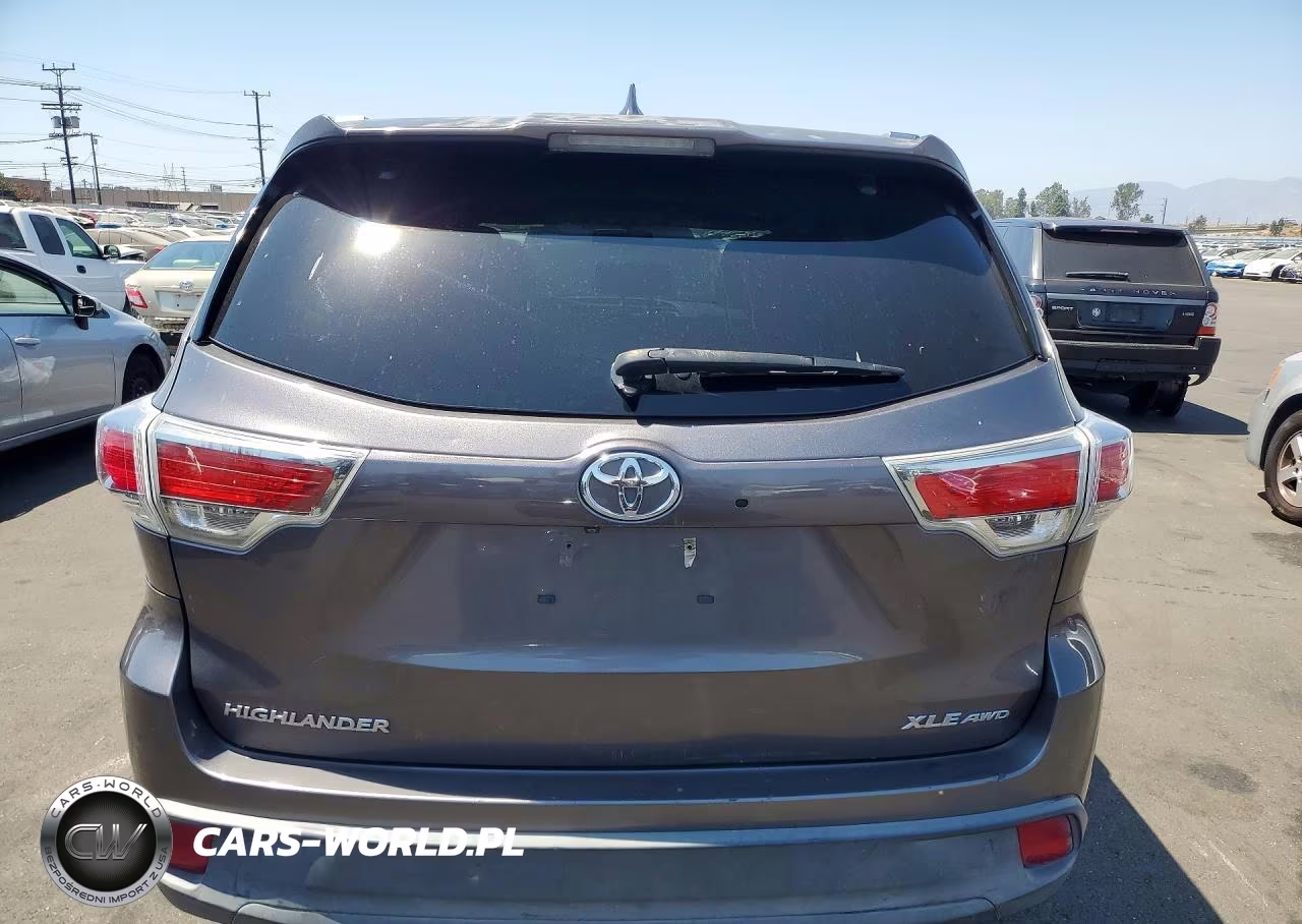 2014 Toyota Highlander Xle VIN:5TDJKRFH6ES018393 - 6