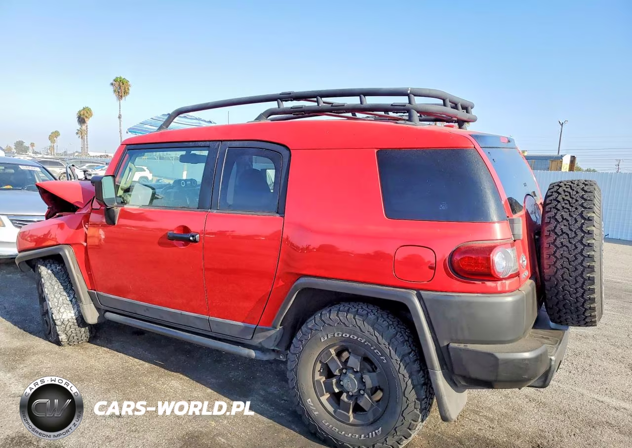 2012 Toyota Fj Cruiser Base VIN:JTEBU4BF1CK131562 - 2