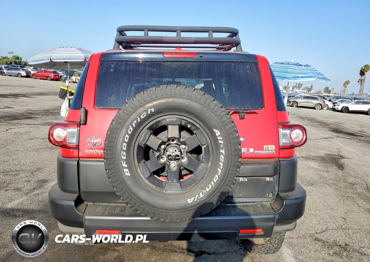 2012 Toyota Fj Cruiser Base VIN:JTEBU4BF1CK131562 - 6