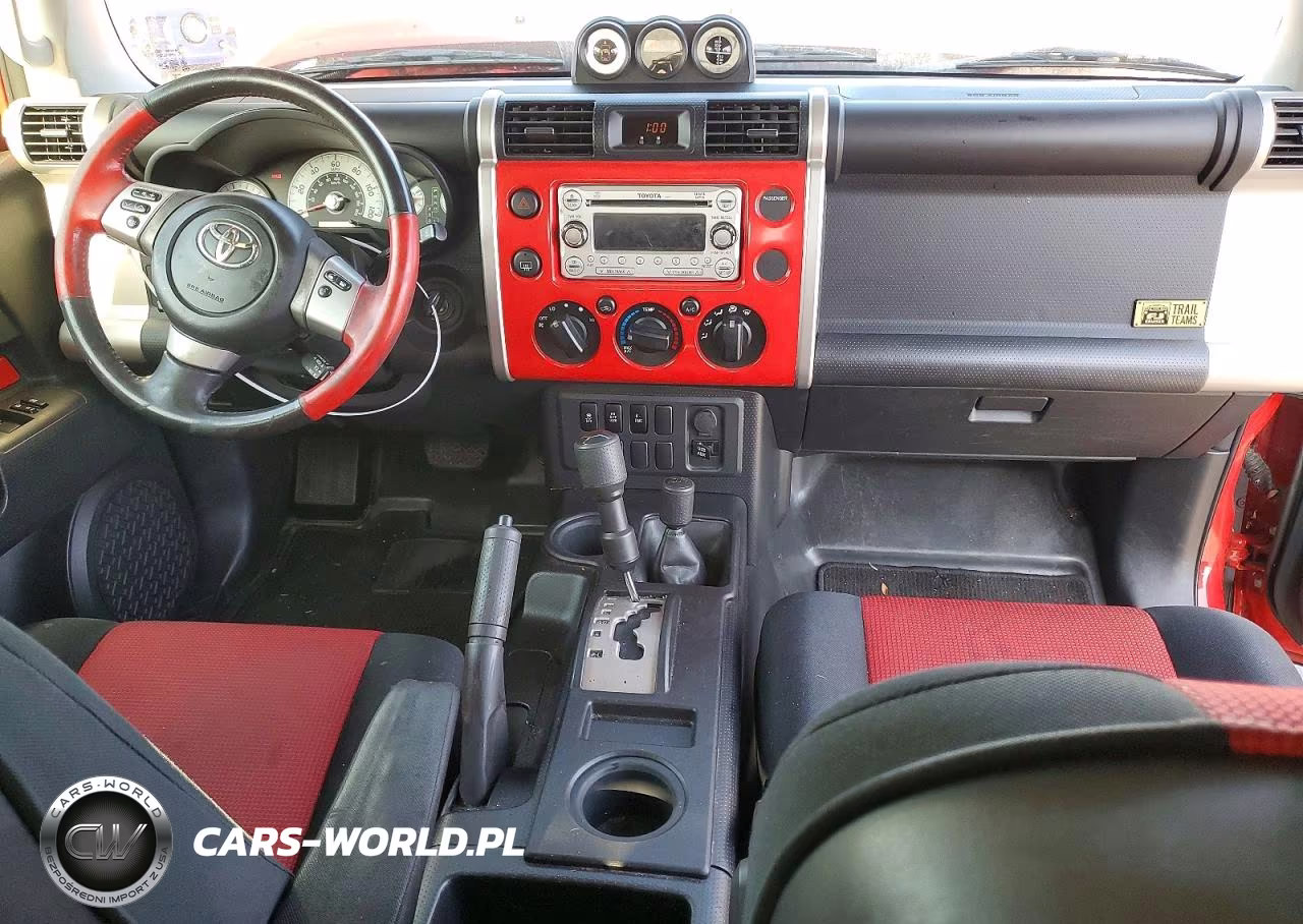 2012 Toyota Fj Cruiser Base VIN:JTEBU4BF1CK131562 - 8