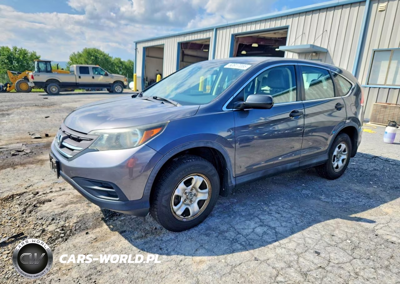 2013 Honda Cr-V Lx VIN:3CZRM3H38DG702123 - 1