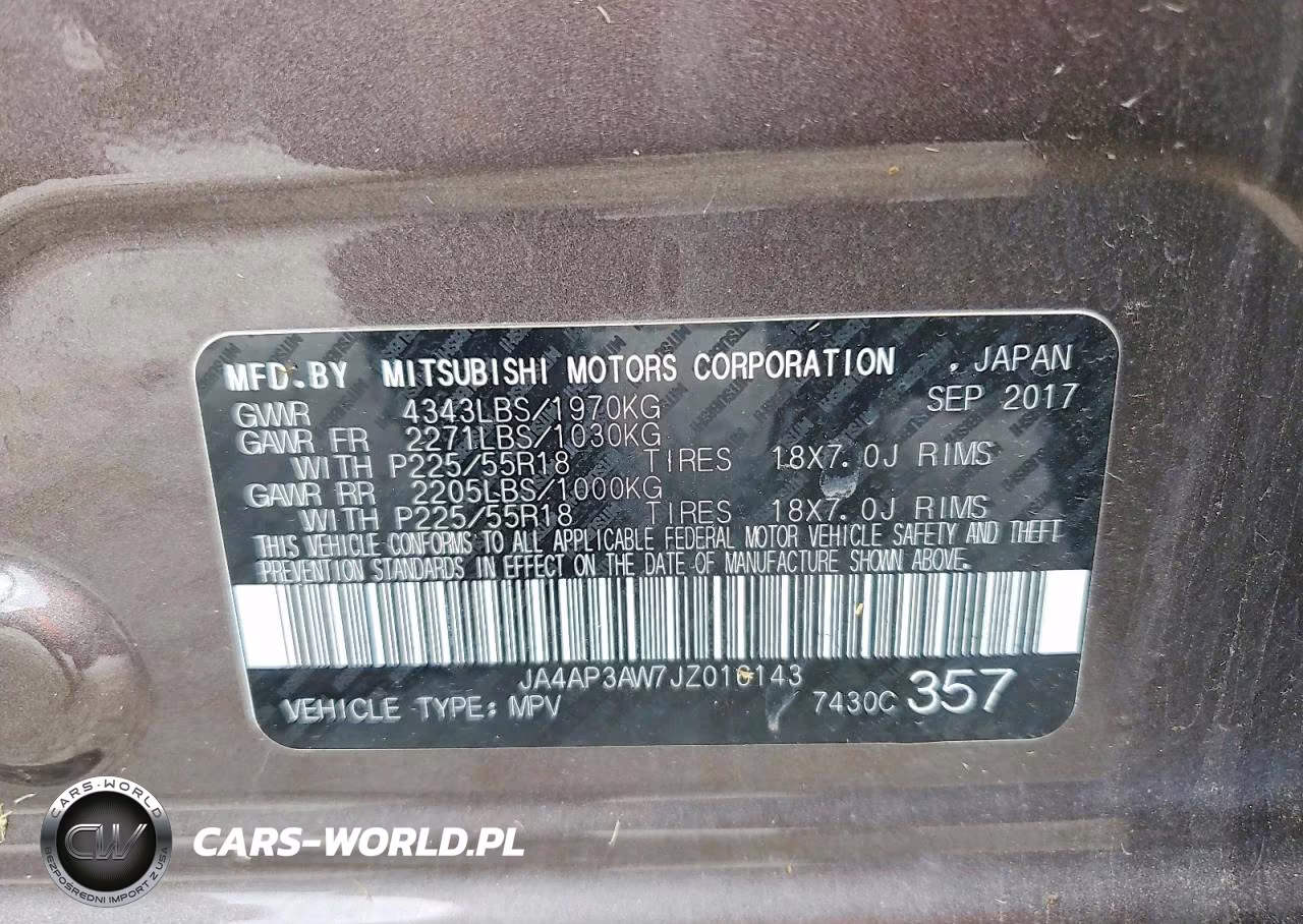 2018 Mitsubishi Outlander Sport Es VIN:JA4AP3AW7JZ016143 - 13