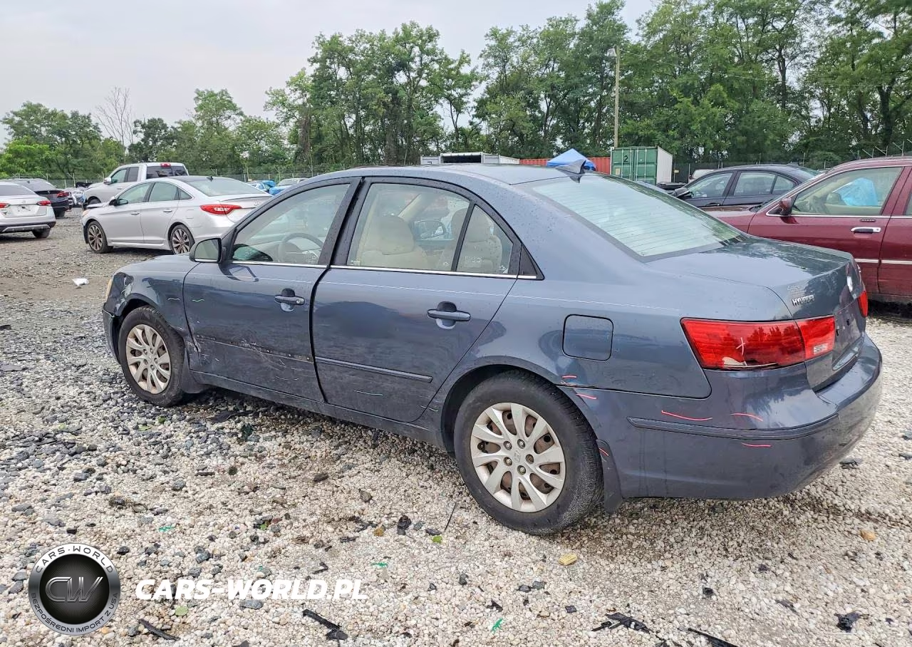 2009 Hyundai Sonata Gls VIN:5NPET46C89H524597 - 2