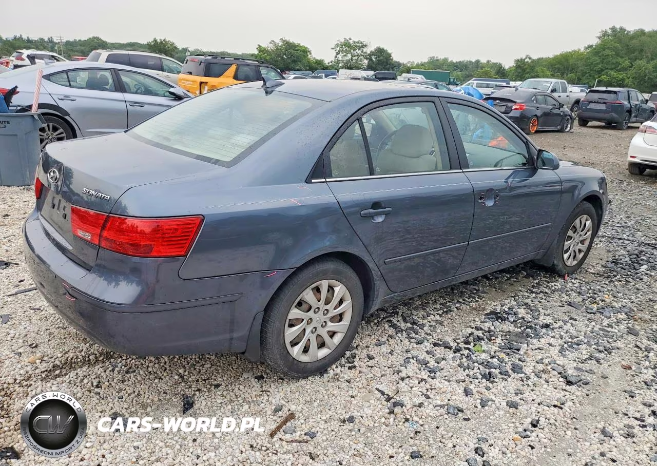 2009 Hyundai Sonata Gls VIN:5NPET46C89H524597 - 3